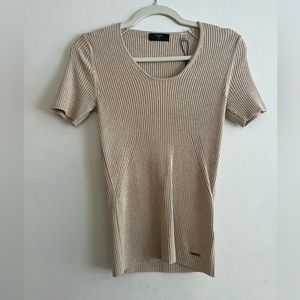 Tahari Knit Shirt S NWT